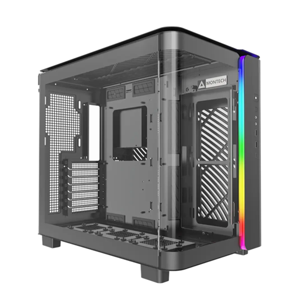 Montech KING 95 Mid Tower Gaming Case - Black 